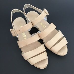 Franco Sarto Leather Sandals